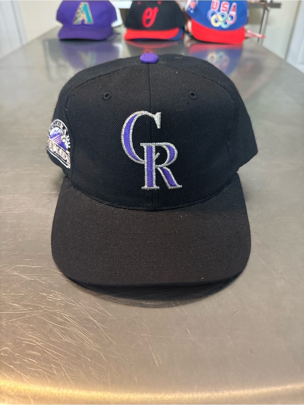 Vintage Colorado Rockies MLB snapback cap